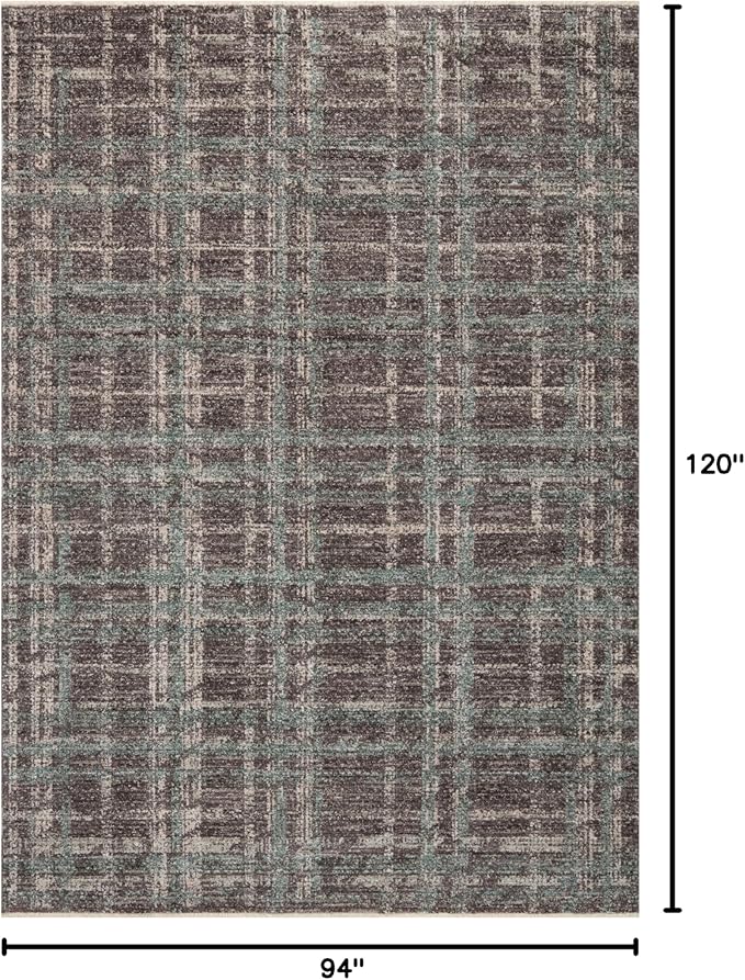 Loloi Angela Rose Ember Collection EMB-08 Espresso/Multi 7'-10" x 10' Area Rug - Image 2