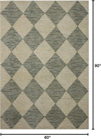 Loloi Chris Loves Julia Francis Collection FRA-01 Spa/Granite 5'-0" x 7'-6" - Image 2