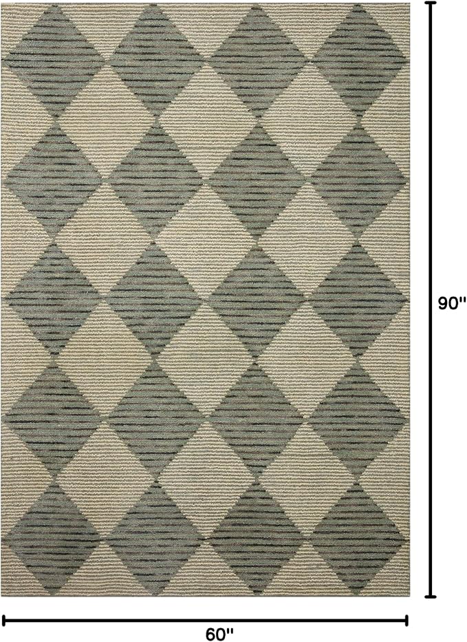 Loloi Chris Loves Julia Francis Collection FRA-01 Spa/Granite 5'-0" x 7'-6" - Image 2
