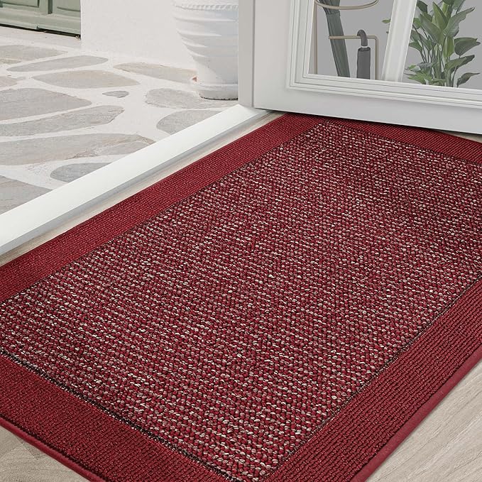 BEQHAUSE Indoor Door Mat 36" x 60", Dirt Trapper Door Mats Non-Slip Entryway by BEQHAUSE