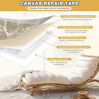 Canvas Repair Tape, 16 x 63 Inch Waterproof Heavy Duty Fabric Tape - Image 4