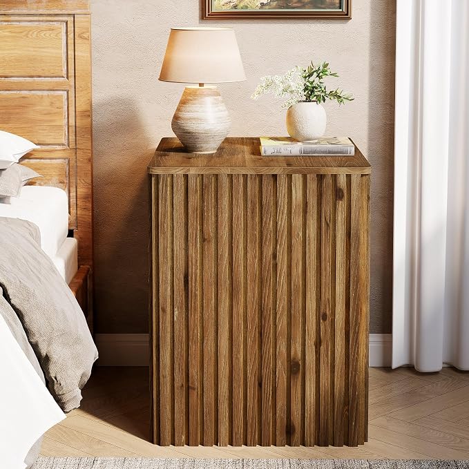 Solid Wood Square End Table - Image 4