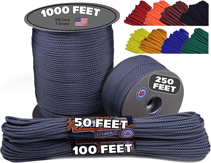 BORED? PARACORD! 550 lb Paracord by BoredParacord
