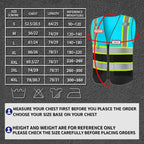 BeautyWill Custom Logo 10/20 Pack Safety Vest Class2 High Visibility Vest - Image 7