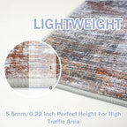 IOHOUZE Abstract Area Rugs 5x7 Ft Washable Rugs - Image 5