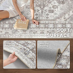 zesthome 7x9 Area Rug, Super Soft Washable Rugs - Image 6