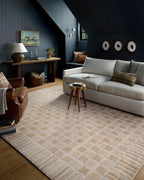 Loloi Chris Loves Julia Calvin Collection CLV-03 Bone/Natural 2'-7" x 7'-6" by Loloi