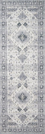 Loloi II Skye Collection SKY-02 Silver/Grey 5'-0" x 7'-6" Area Rug - Image 6