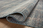 Loloi Angela Rose Ember Collection EMB-03 Blue/Beige 9'-6" x 13'-1" Area Rug - Image 8