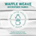 SUN'Y Waffle Microfiber Beach Towel – Sand Free, Quick Dry, Ultra Absorbent - Image 2