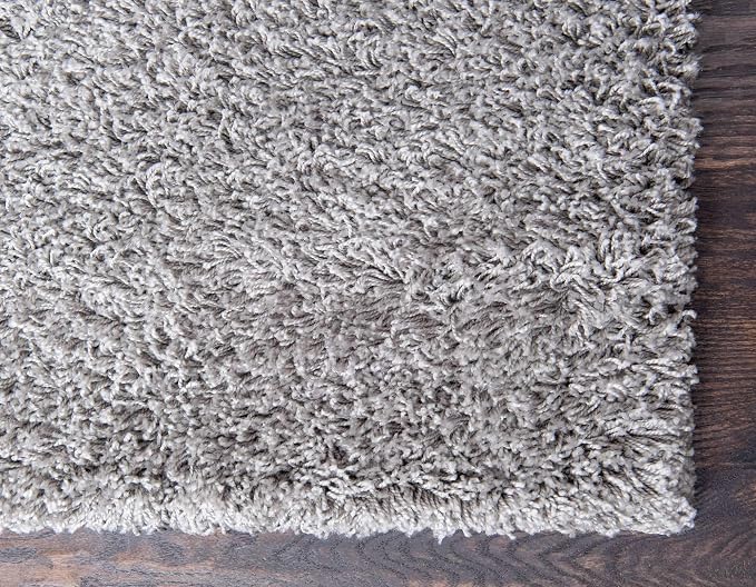 Unique Loom Solid Shag Collection Area Rug - Image 8