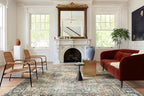 Loloi Margot Collection MAT-02 Terracotta/Lagoon 7'-6" x 9'-6" Area Rug feat. - Image 5