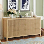 ZXSHD 9 Drawers, Modern Large Chest Mid Century Modern Dresser TV Stand - Image 4