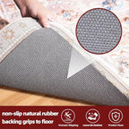 BAGAIL Felt and Natural Rubber Backing Rug Pads 1/4” Thick, Round 6 Ft Non Slip - Image 4