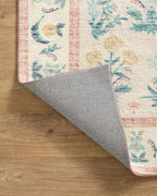 Loloi Rifle Paper Co. Eden Collection EDE-01 Mughal Rose Blush 3'-6" x 5'-6" - Image 6
