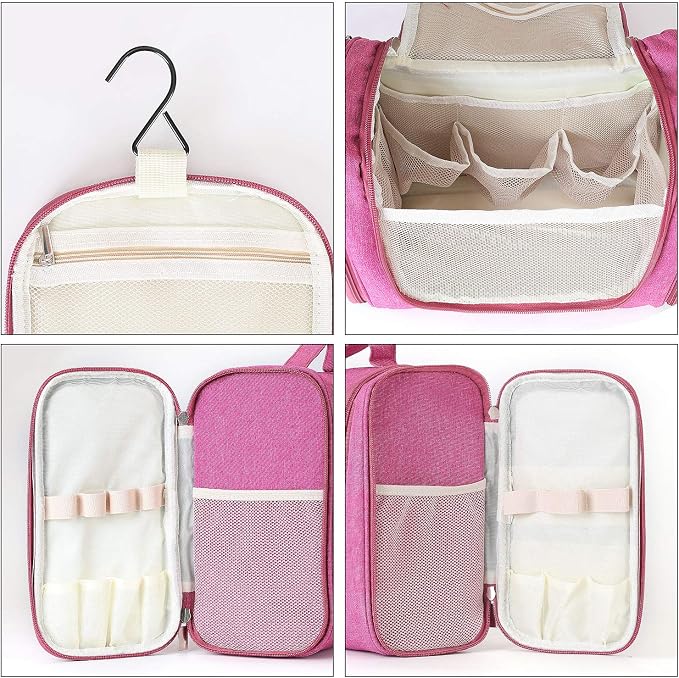 Hanging Toiletry Bag Extra Large Capacity | Premium Travel Organizer Bags - Image 6