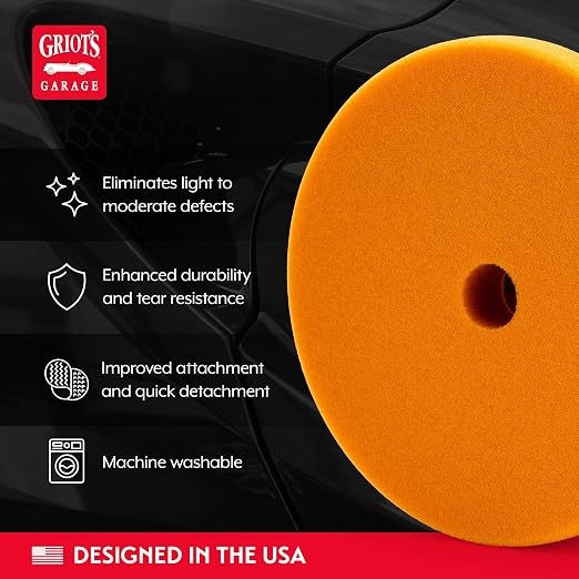 Griot's Garage Orange Foam Correcting Pads - Image 3