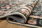 Loloi Rifle Paper Co. Eden Collection EDE-02 Mughal Garden Black 2'-6" x 7'-6" - Image 4