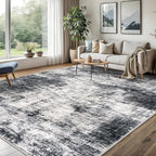 IOHOUZE Abstract Area Rugs 8x10 Ft Washable Large Rugs by iOhouze