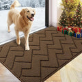hicorfe Front Door Mat Outside Entrance, Stain and Fade Resistant, Non Slip by Hicorfe