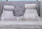 Husband Pillow Medium Rare Baby Arctic Grey Wolf Backrest, 2-Tone Reversible - Image 5