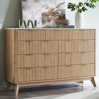 T4TREAM Fluted 9 Drawer Dresser, Modern Chest of Drawers by T4TREAMFurniture