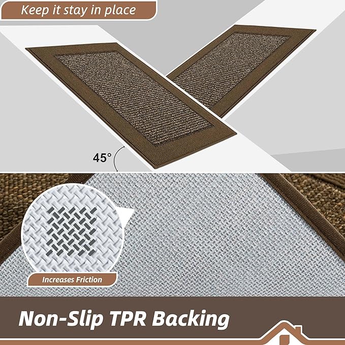 BEQHAUSE Indoor Door Mat 36" x 60", Dirt Trapper Door Mats Non-Slip Entryway - Image 4