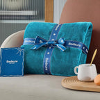 Bedsure Teal Blue Fleece Blanket 50x70 Blanket - Image 7