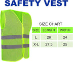 Safety Vest - 10 Pack and 15 Pack - High Visibility Vest - Image 6