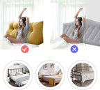 homecozy Wedge Headboard Pillow Dorm Room Reading Pillow Back Support - Image 6
