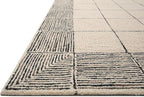 Loloi Chris Loves Julia Francis Collection FRA-02 Cream/Black 2'-6" x 9'-9" - Image 5