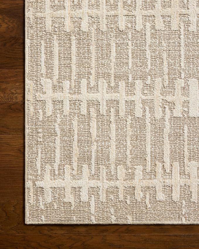 Loloi Amber Lewis Bexley Collection BEX-02 Taupe/Natural 4'-0" x 6'-0" Accent - Image 5