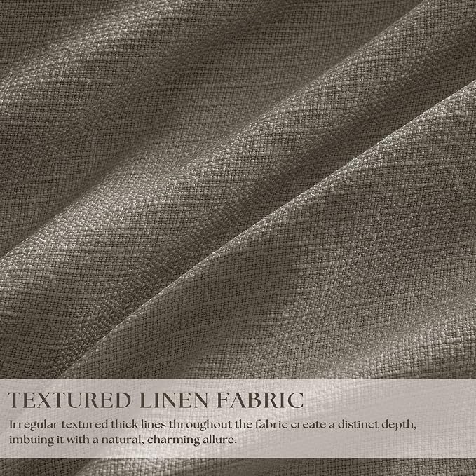 Desert Taupe Pinch Pleated Blackout Curtains 108 Inches Long - Image 3