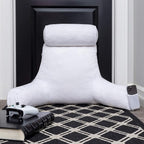 Husband Pillow Medium Aspen Edition White Dandelion, Sit Up Reading & Bed Rest - Image 5
