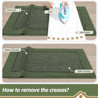 BEQHAUSE Indoor Door Mat 24" x 60", Dirt Trapper Door Mats Non-Slip Entryway - Image 9