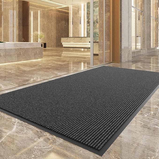 Front Door Mat Outside Entrance, Low Profile Welcome Doormat - Image 2