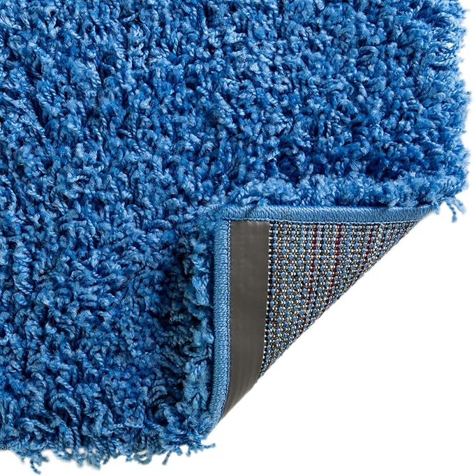 Unique Loom Solid Shag Collection Area Rug - Image 10