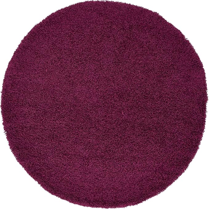 Unique Loom Solid Shag Collection Area Rug - Image 12