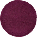 Unique Loom Solid Shag Collection Area Rug - Image 12