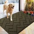 hicorfe Front Door Mat Outside Entrance, Stain and Fade Resistant, Non Slip by Hicorfe