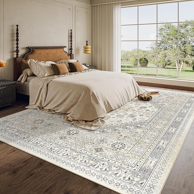 zesthome 8x10 Area Rugs for Living Room, Non-Slip Backing Washable Rugs - Image 9