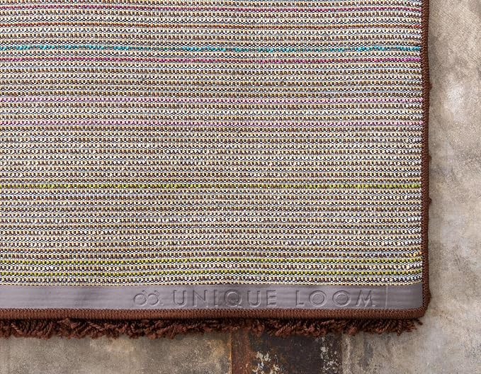 Unique Loom Solid Shag Collection Area Rug - Image 9