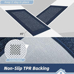 BEQHAUSE Indoor Door Mat 36" x 60", Dirt Trapper Door Mats Non-Slip Entryway - Image 4