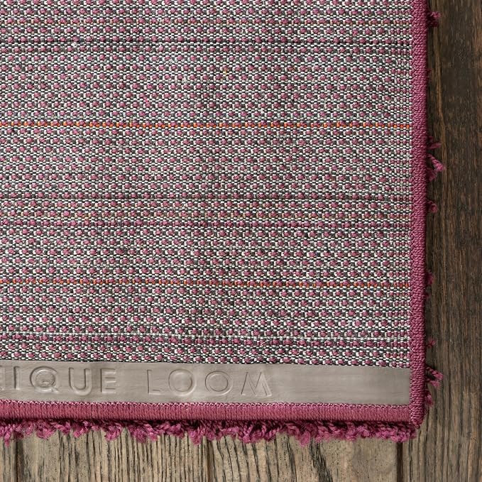 Unique Loom Solid Shag Collection Area Rug - Image 9