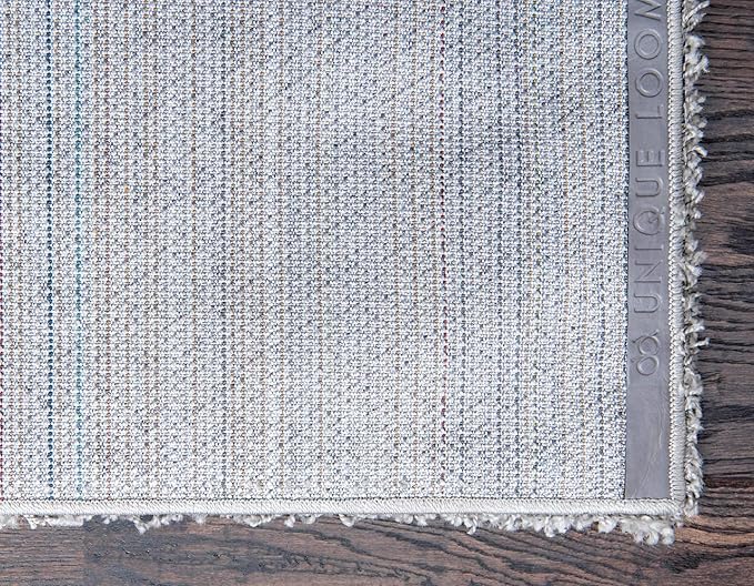 Unique Loom Solid Shag Collection Area Rug - Image 9