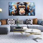 ENTANUB Monkey Wall Art for Living Room, Animal Canvas Print Painting for - Image 5