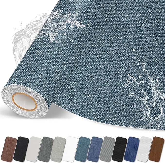 Fabric Repair Patches, Linen Self-Adhesive Fabric Repair Tape, Strong Sticky by CanvasRepairPatch