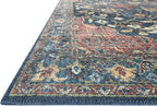 Loloi II Skye Collection SKY-08 Denim/Brick 2'-3" x 3'-9" Accent Rug - Image 4