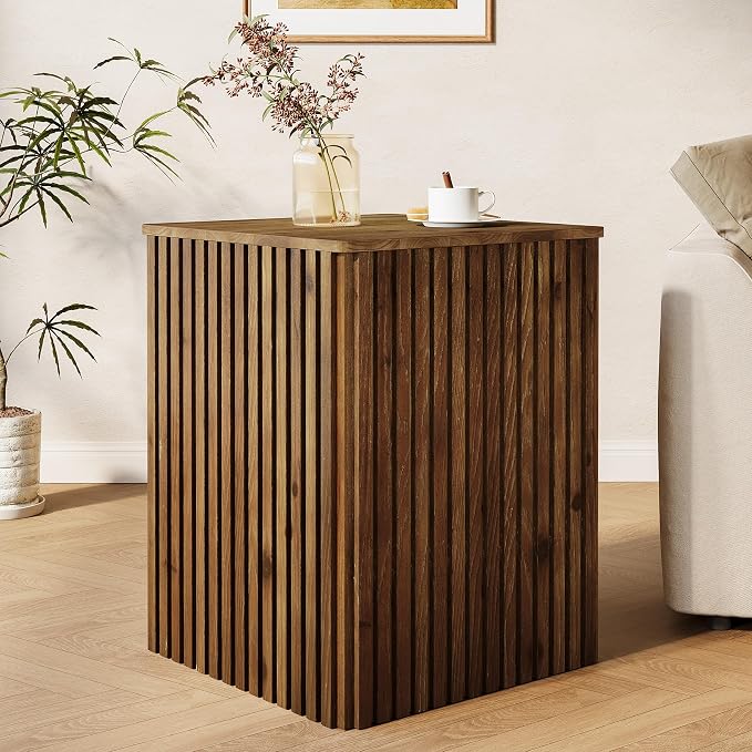 Solid Wood Square End Table - Image 3