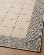 Loloi Chris Loves Julia Francis Collection FRA-02 Cream/Black 2'-6" x 9'-9" - Image 9